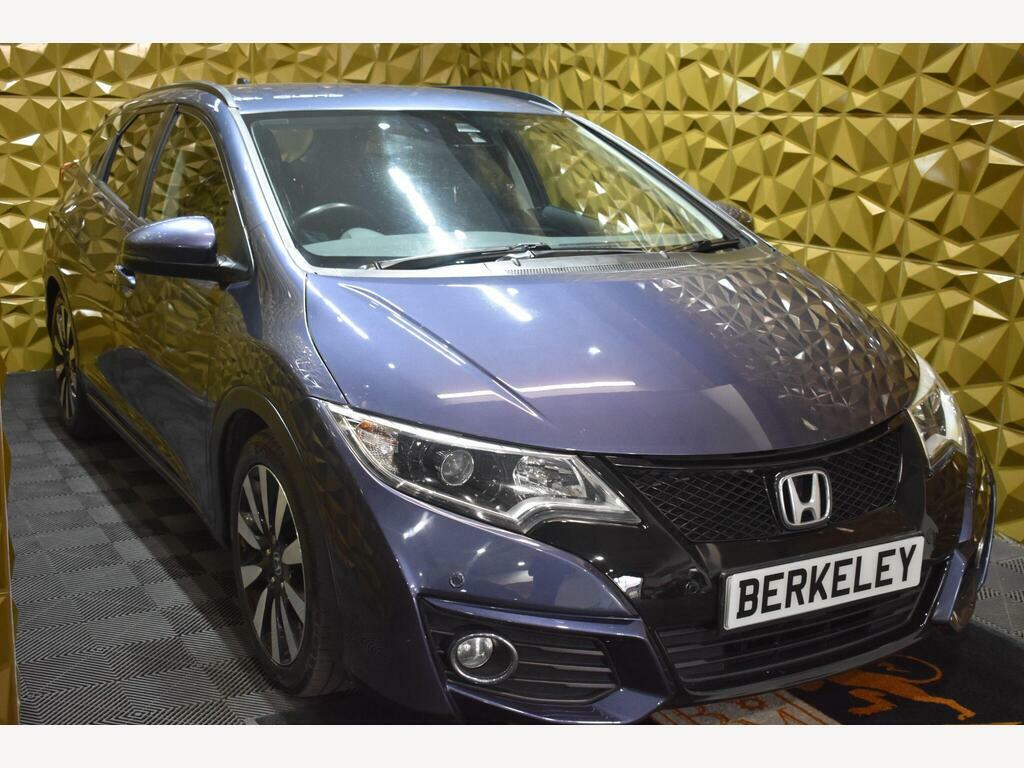 Honda Civic 1.8 I-vtec Se Plus Tourer Euro 6 Blue