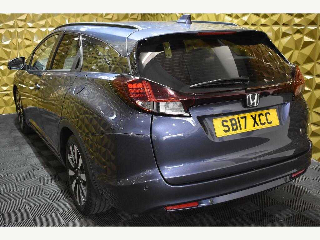 Honda Civic 1.8 I-vtec Se Plus Tourer Euro 6 SB17XCC Blue #6