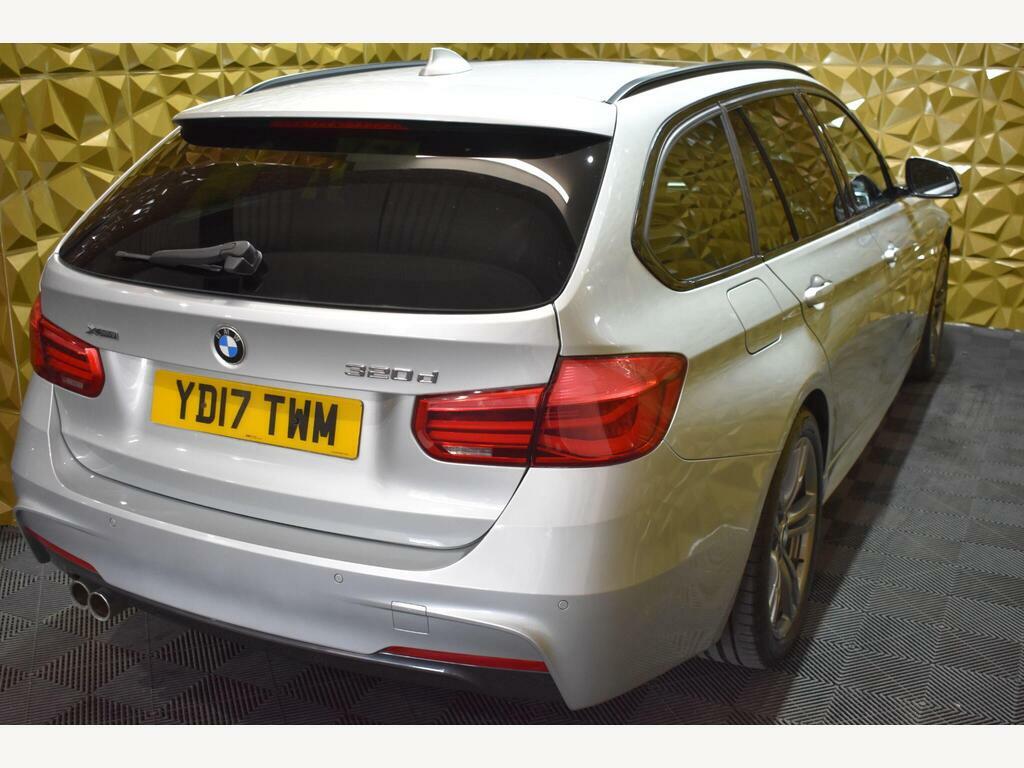 BMW 3 Series 2.0 320D M Sport Touring Xdrive Euro 6 S S YD17TWM Silver #4