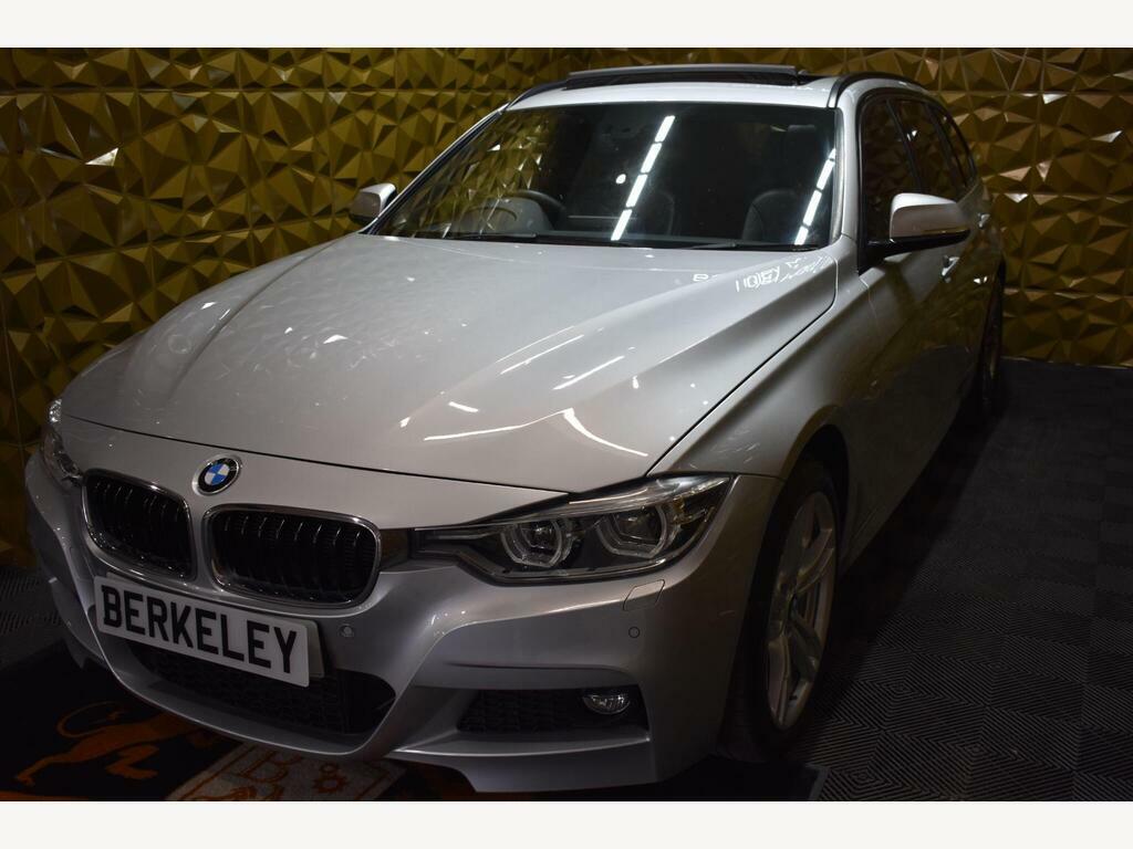 BMW 3 Series 2.0 320D M Sport Touring Xdrive Euro 6 S S YD17TWM Silver #3
