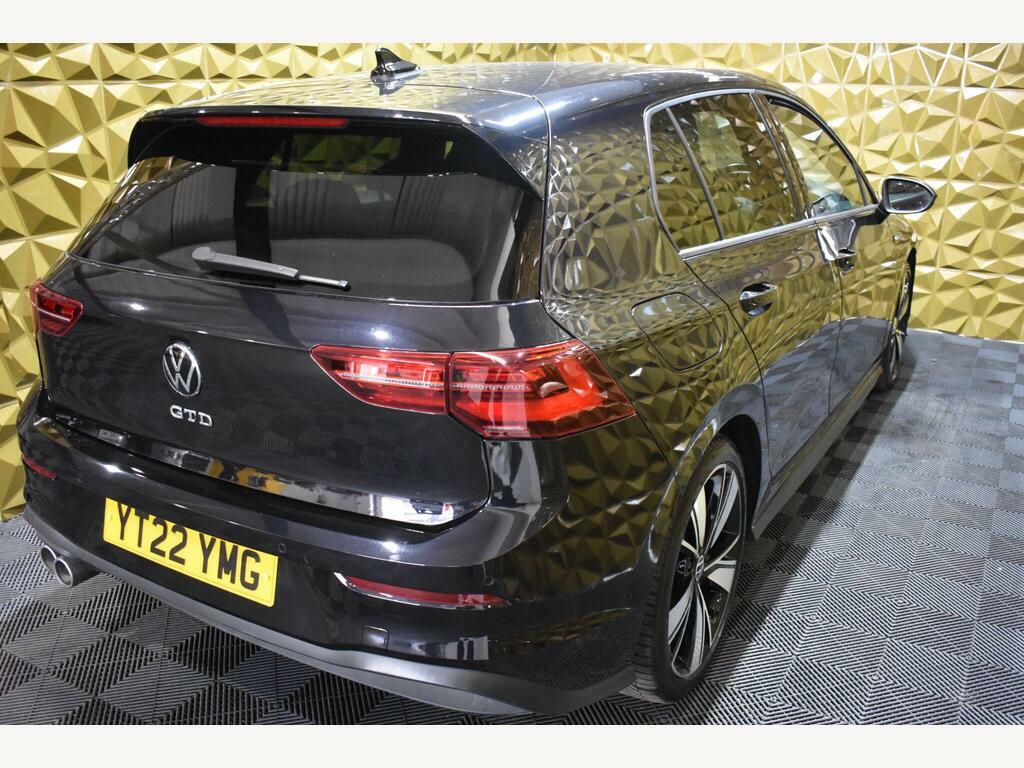 Volkswagen Golf 2.0 Tdi Gtd Dsg Euro 6 S S YT22YMG Black #4