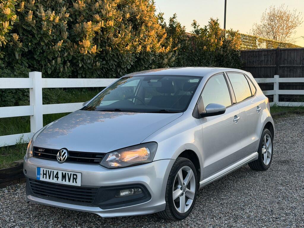 Volkswagen Polo 1.2 R-line Style Euro 5 Ac HV14MVR Silver #2