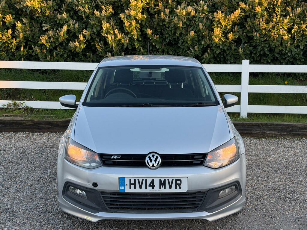 Volkswagen Polo 1.2 R-line Style Euro 5 Ac HV14MVR Silver #4