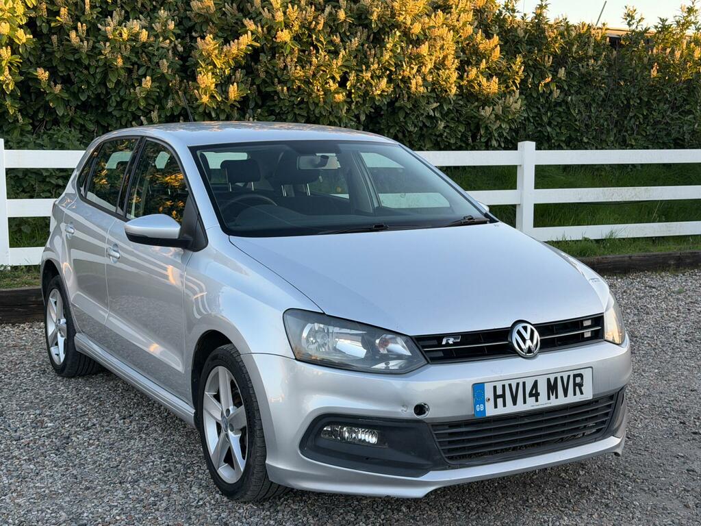 Volkswagen Polo 1.2 R-line Style Euro 5 Ac HV14MVR Silver #3