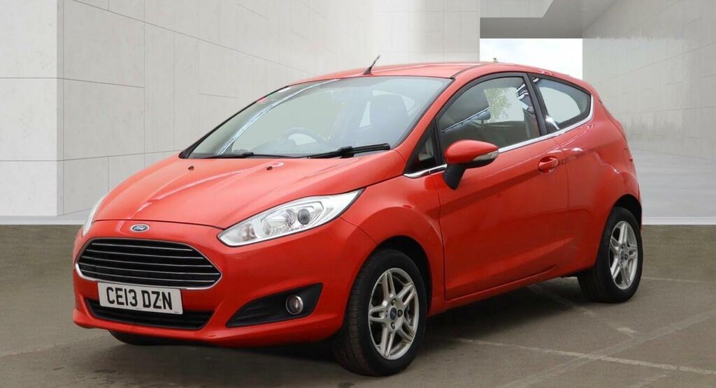 Ford Fiesta 1.25 Zetec Euro 5 CE13DZN Red #2
