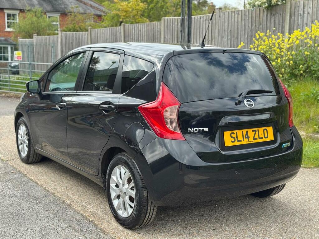 Nissan Note Hatchback 1.5 Dci Acenta Premium Euro 5 Ss SL14ZLO Black #4