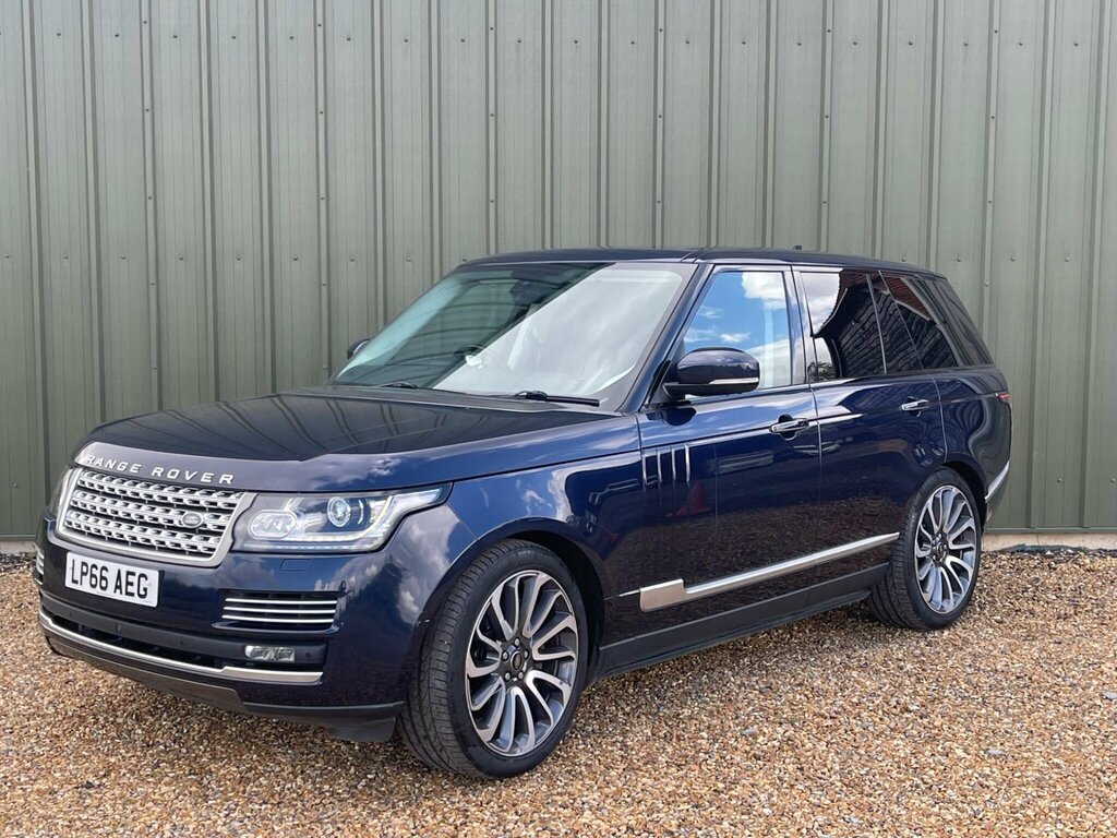 Land Rover Range Rover 4.4 Sd V8 4Wd Euro 6 Ss LP66AEG Blue #3