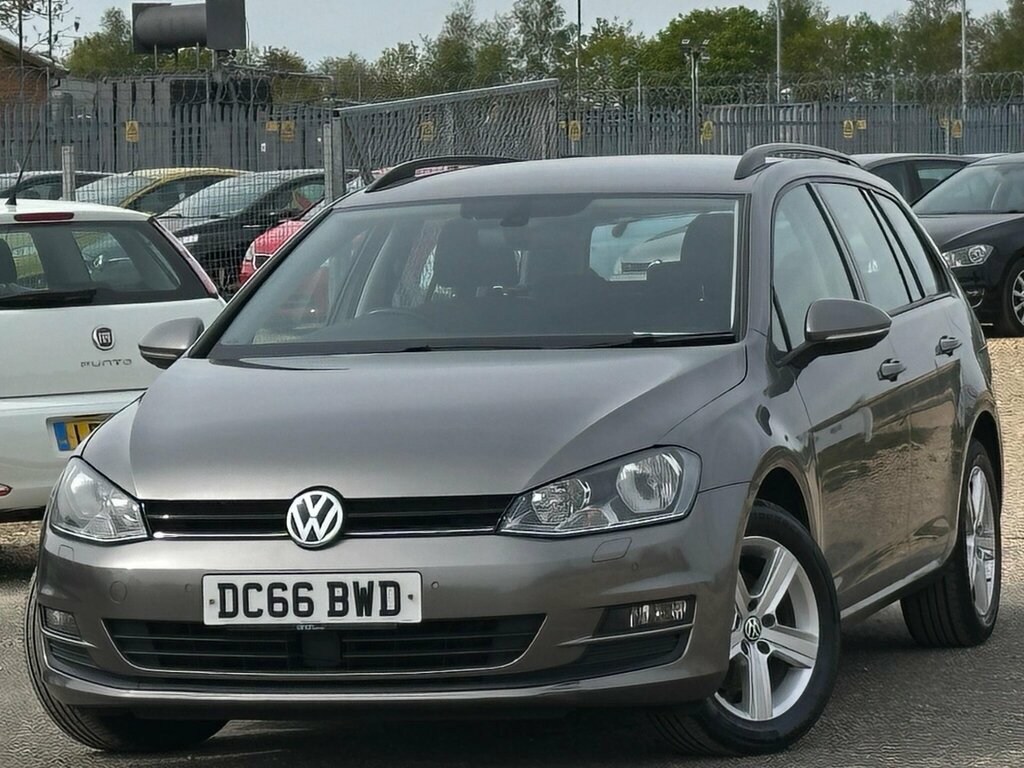 Volkswagen Golf 1.6 Tdi Bluemotion Tech Match Edition Estate D DC66BWD Grey #2