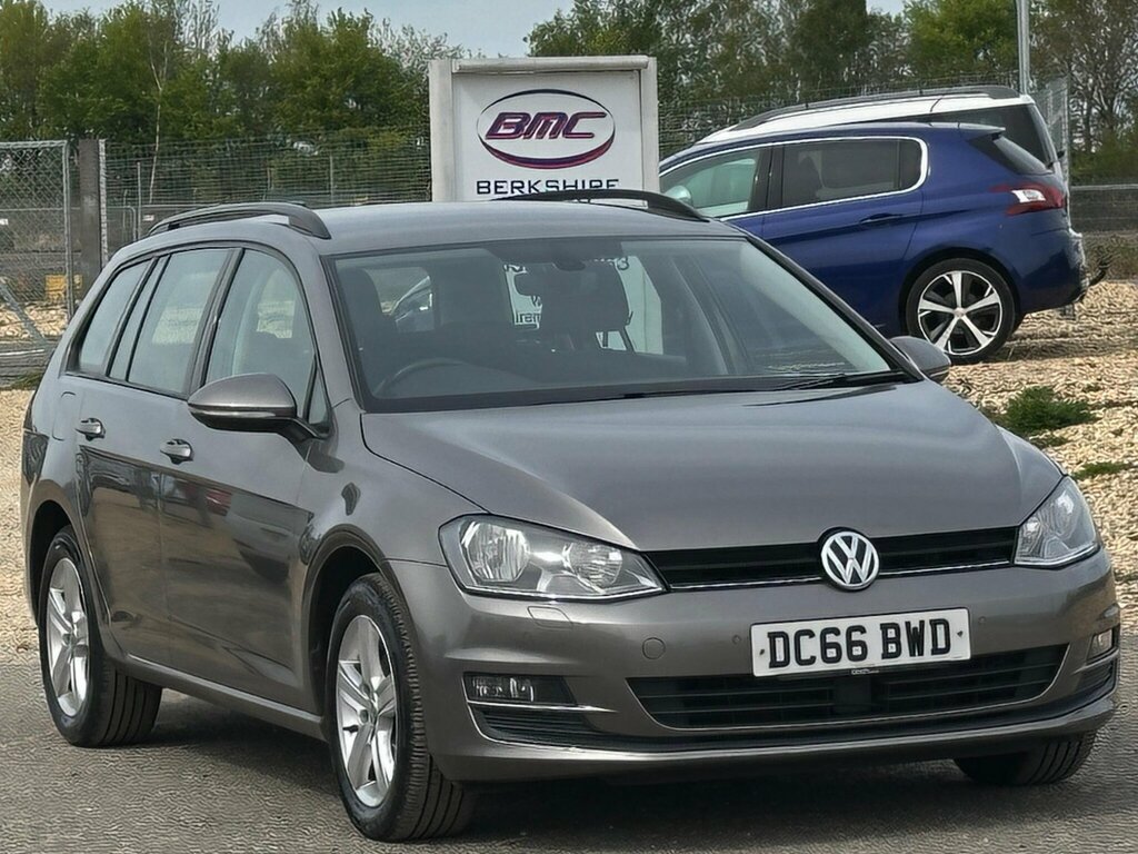 Volkswagen Golf 1.6 Tdi Bluemotion Tech Match Edition Estate D DC66BWD Grey #3