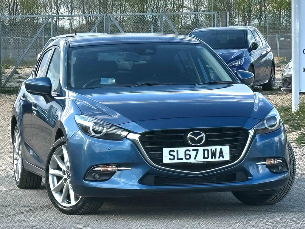 Mazda 3 2.0 Skyactiv-g Sport Nav Hatchback Manu SL67DWA Blue #5