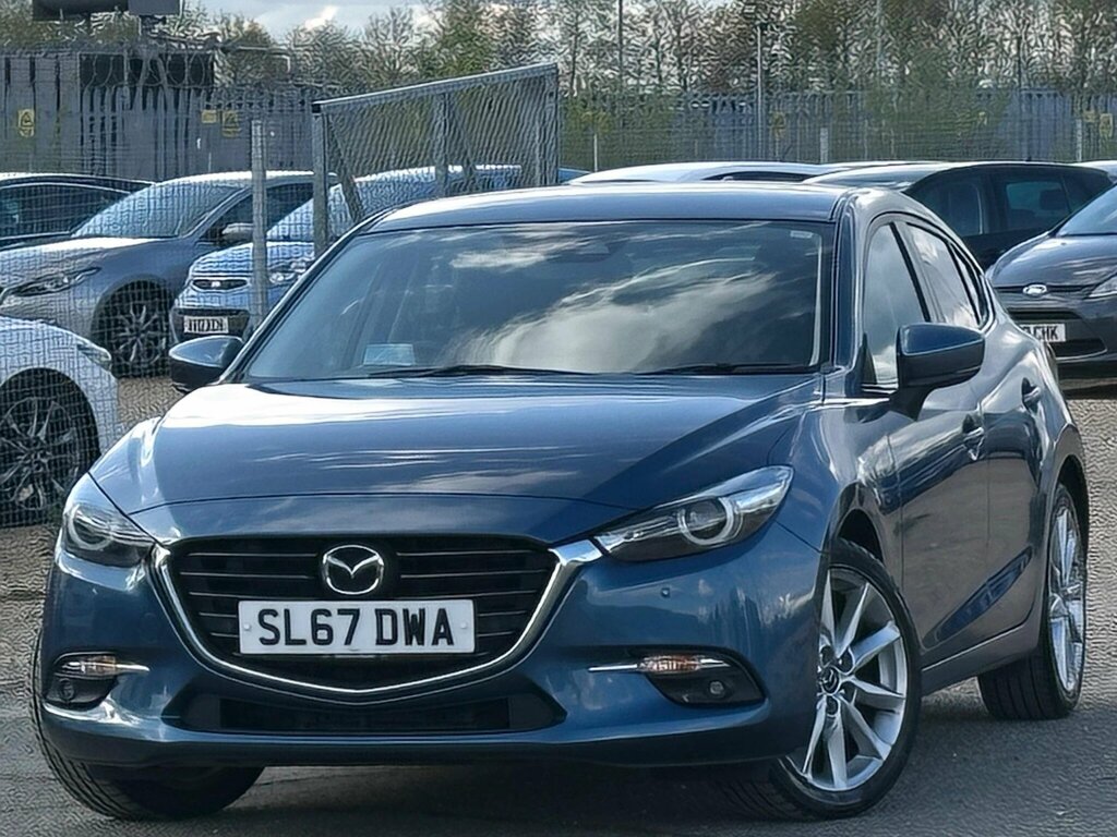 Mazda 3 2.0 Skyactiv-g Sport Nav Hatchback Manu SL67DWA Blue #4