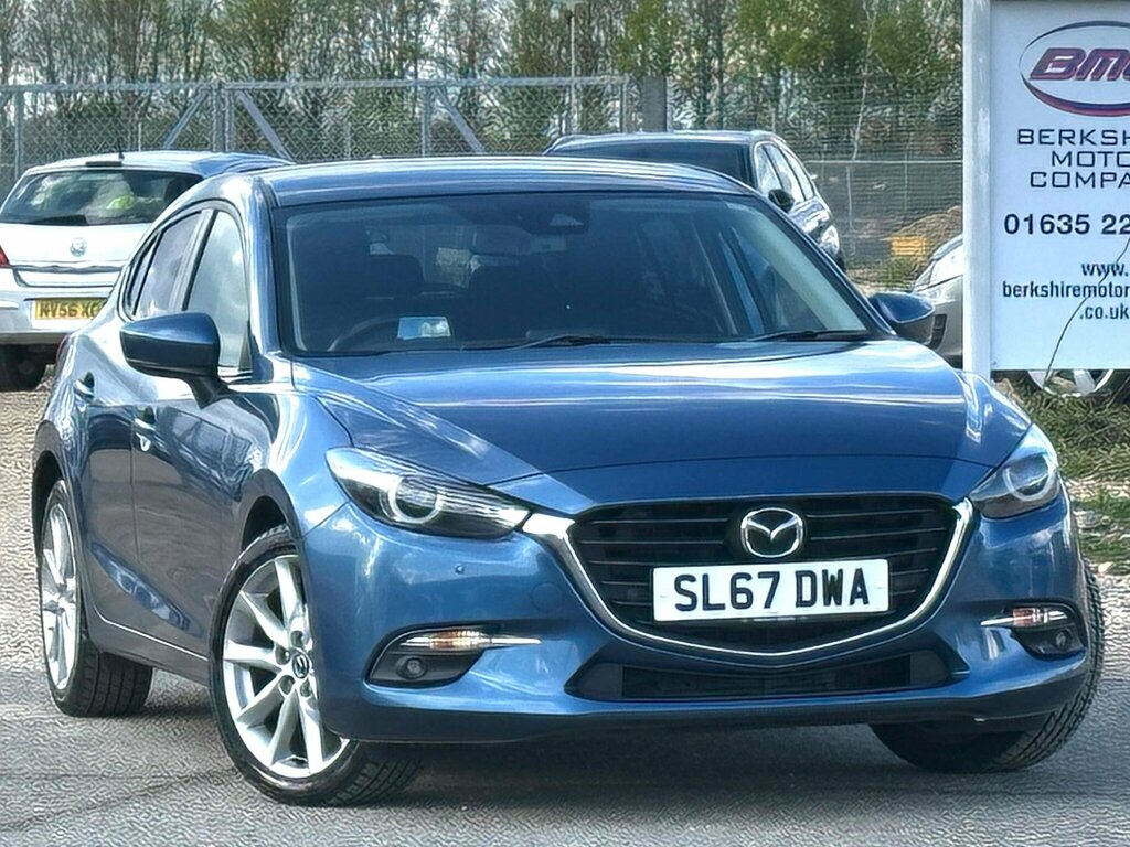 Mazda 3 2.0 Skyactiv-g Sport Nav Hatchback Manu Blue