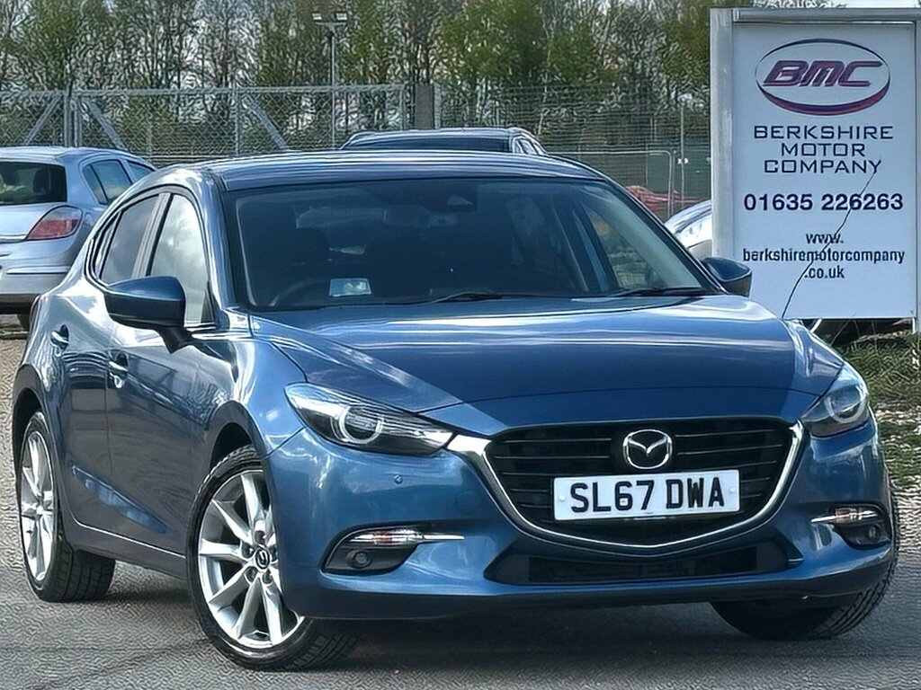 Mazda 3 2.0 Skyactiv-g Sport Nav Hatchback Manu SL67DWA Blue #3