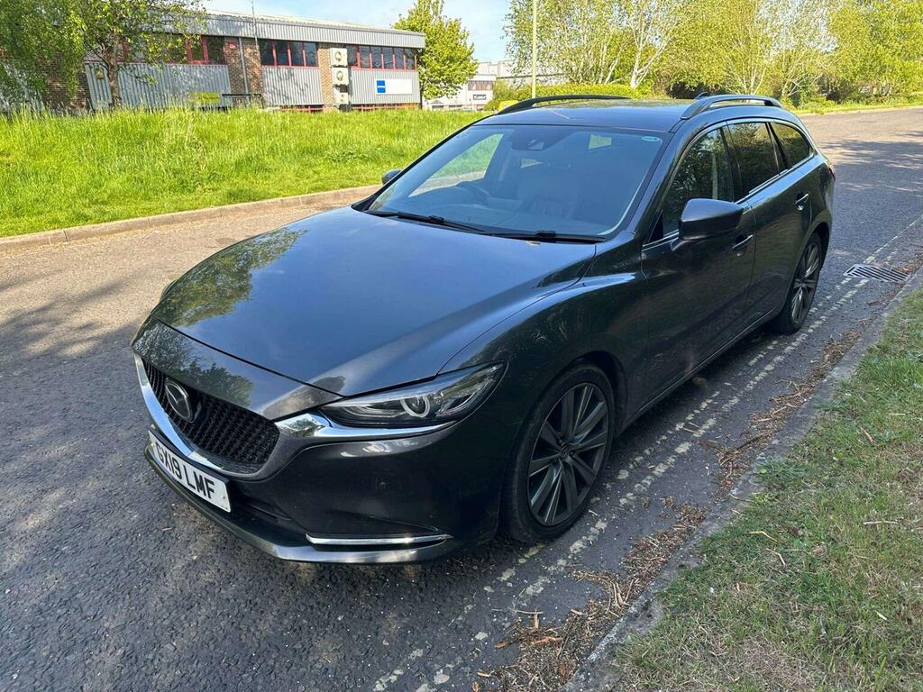 Mazda 6 Estate 2.2 Skyactiv-d Sport Nav Tourer Euro 6 S GX19LMF Grey #2