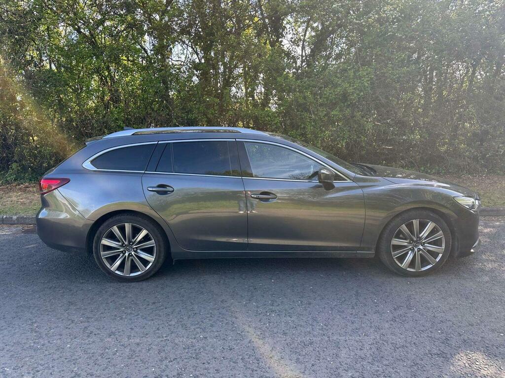 Mazda 6 Estate 2.2 Skyactiv-d Sport Nav Tourer Euro 6 S GX19LMF Grey #4