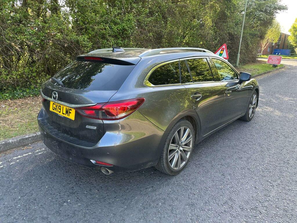 Mazda 6 Estate 2.2 Skyactiv-d Sport Nav Tourer Euro 6 S GX19LMF Grey #3
