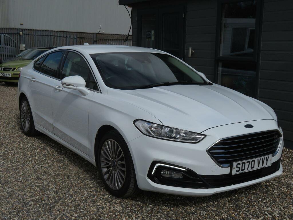 Ford Mondeo 2.0 Ecoblue Titanium Edition Euro 6 Ss SD70VVY White #3