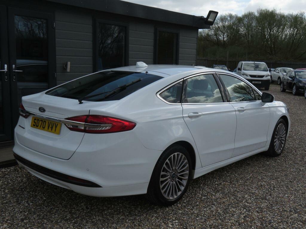Ford Mondeo 2.0 Ecoblue Titanium Edition Euro 6 Ss SD70VVY White #4
