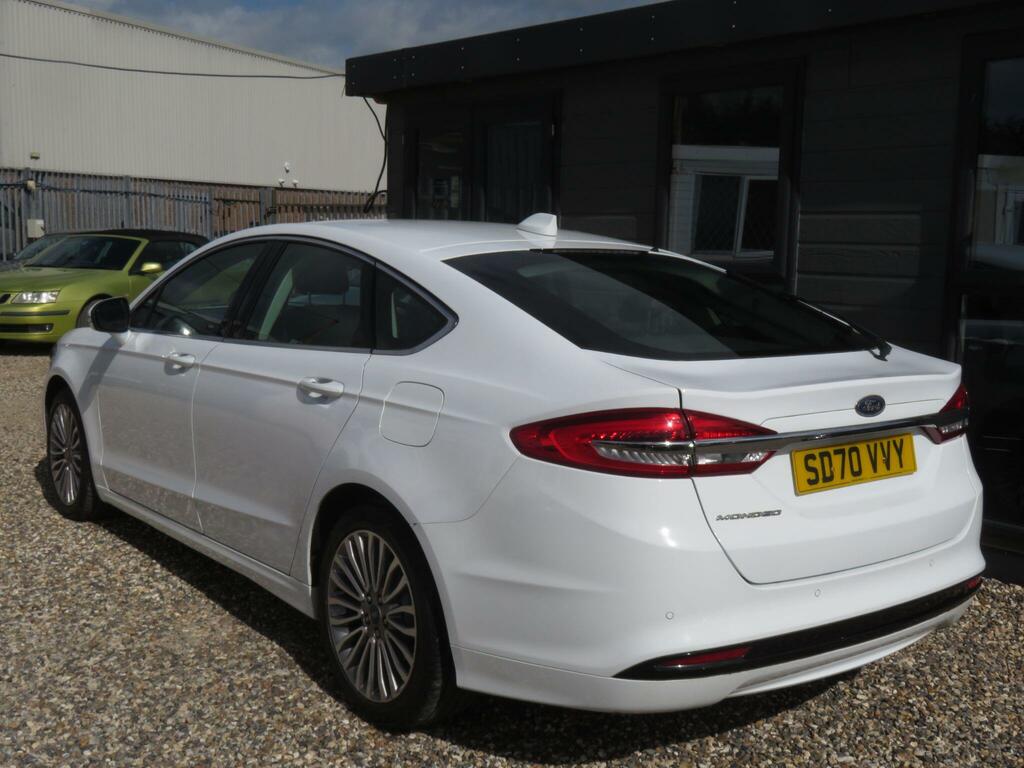Ford Mondeo 2.0 Ecoblue Titanium Edition Euro 6 Ss SD70VVY White #2