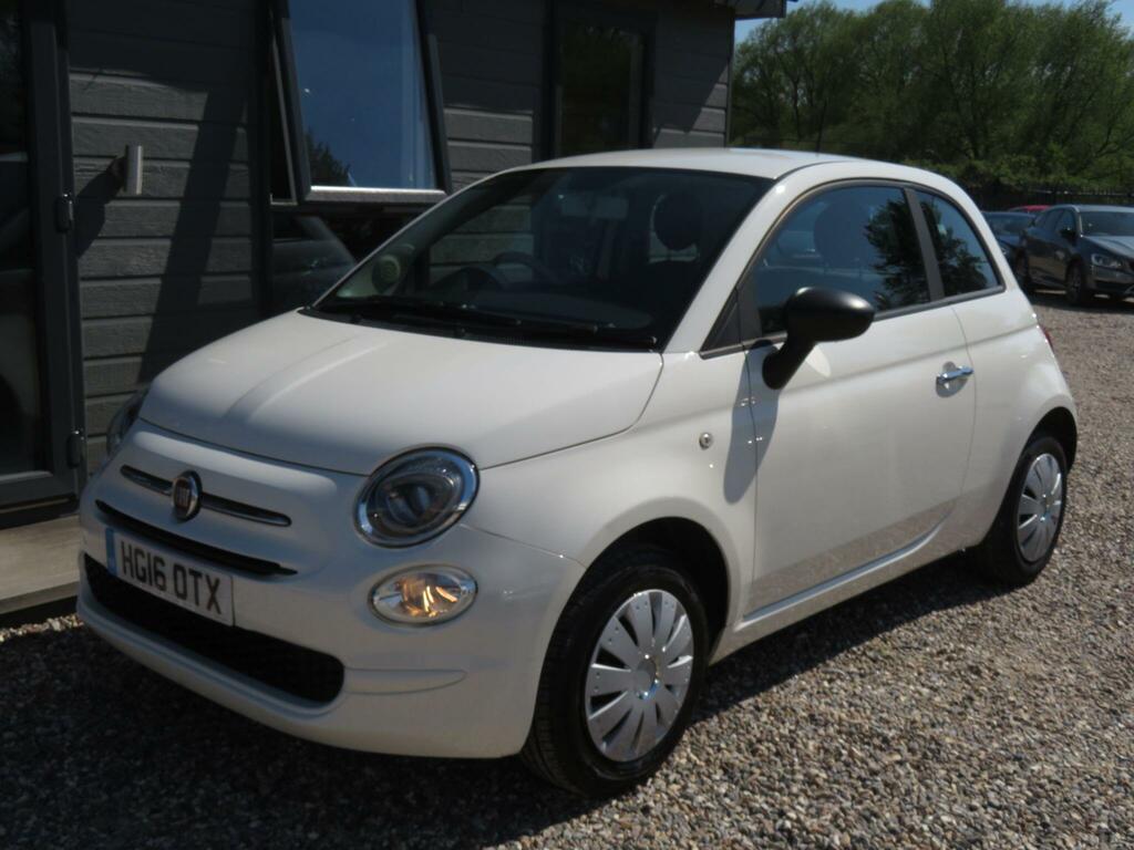 Fiat 500 1.2 Pop Euro 6 Ss White