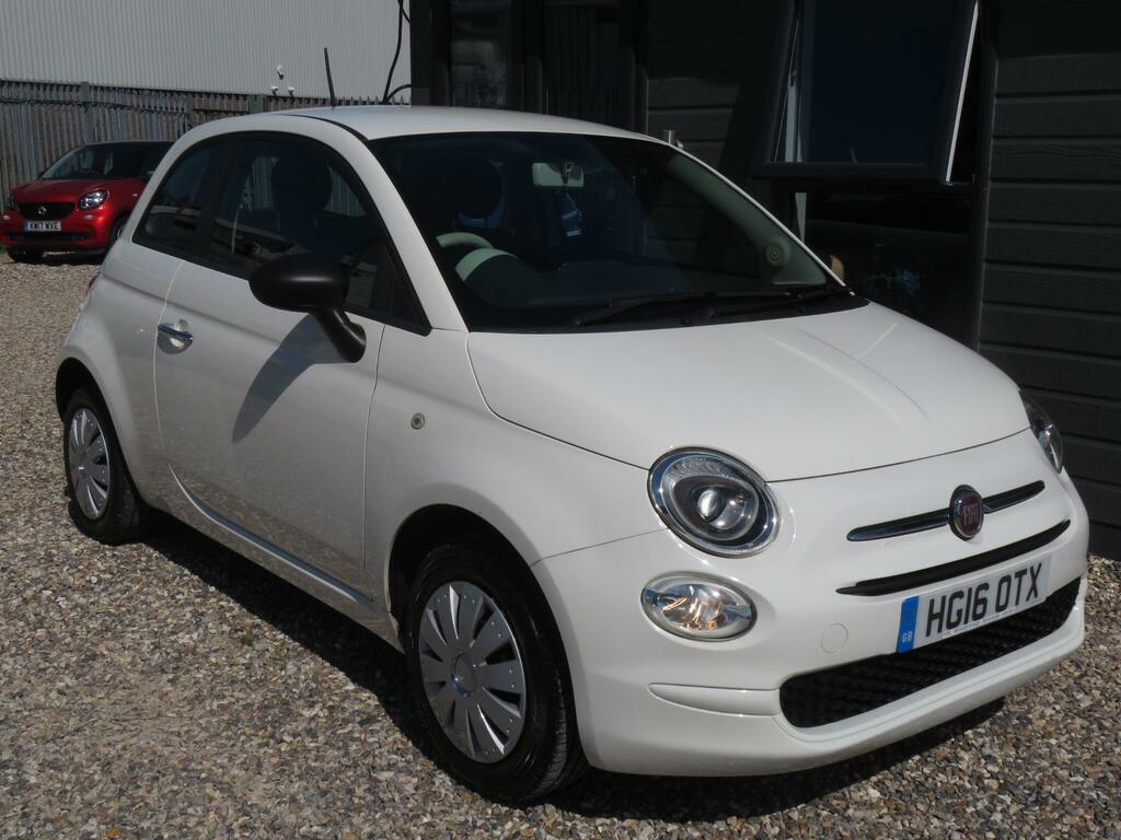 Fiat 500 1.2 Pop Euro 6 Ss HG16OTX White #3