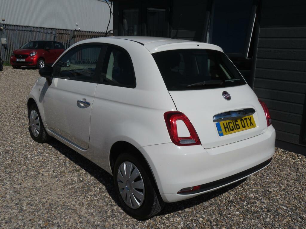 Fiat 500 1.2 Pop Euro 6 Ss HG16OTX White #4