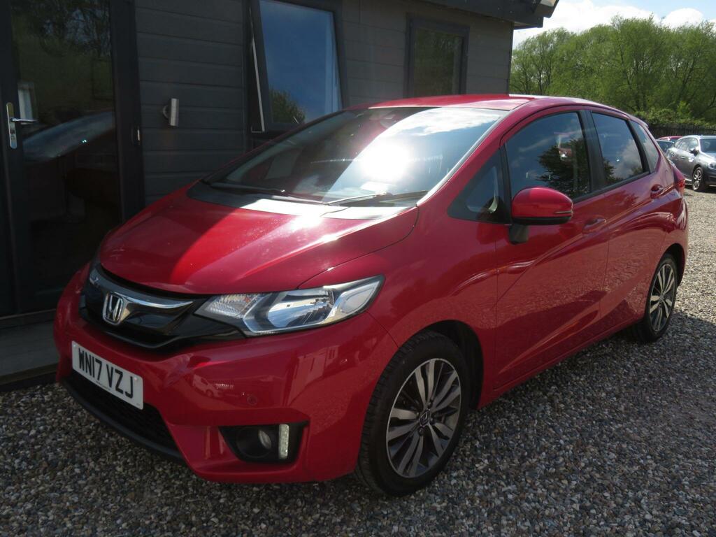 Honda Jazz 1.3 I-vtec Ex Navi Euro 6 Ss WN17VZJ Red