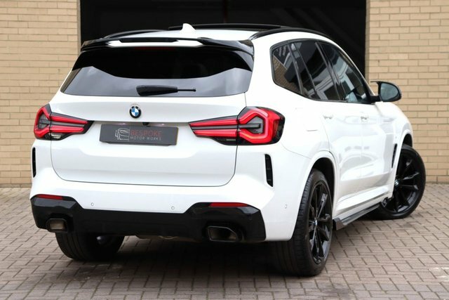 BMW X3 Xdrive20d 2.0 M Sport PE72ZWK White #3