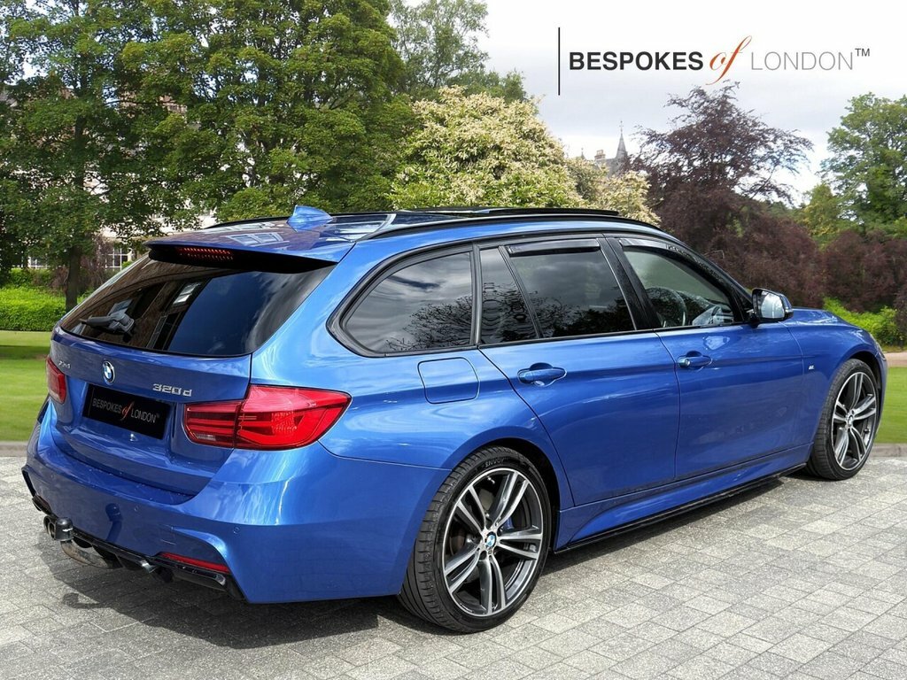 BMW 3 Series 2017 2.0 320D M Sport Touring Xdrive Euro 6 WP17LJX Blue #6