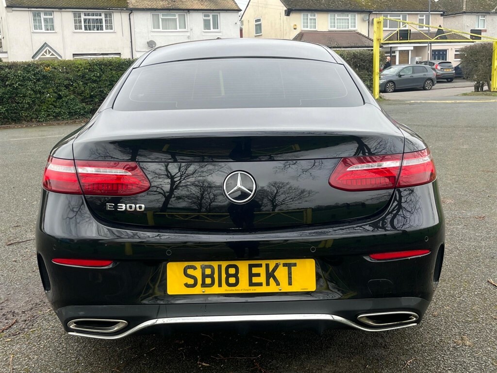 Mercedes-Benz E Class 2.0 Amg Line G-tronic Euro 6 Ss SB18EKT Black #5