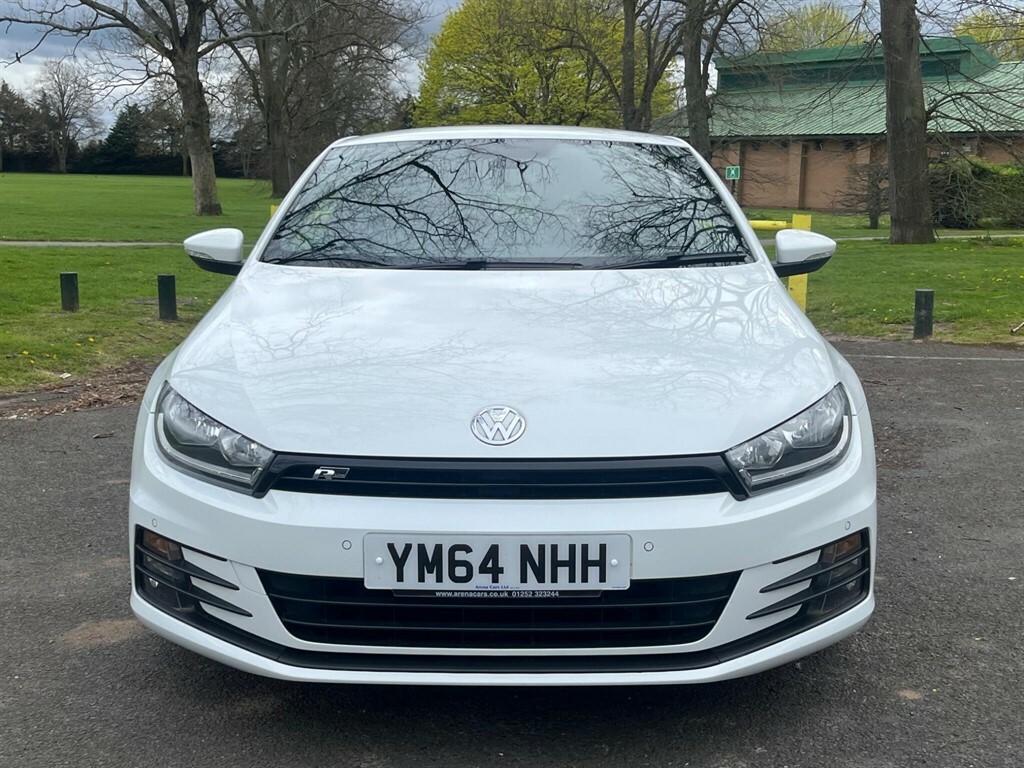 Volkswagen Scirocco 2.0 Tdi Bluemotion Tech R-line Dsg Euro 6 Ss White #2
