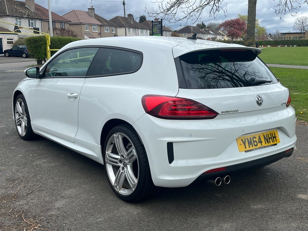 Volkswagen Scirocco 2.0 Tdi Bluemotion Tech R-line Dsg Euro 6 Ss White #6