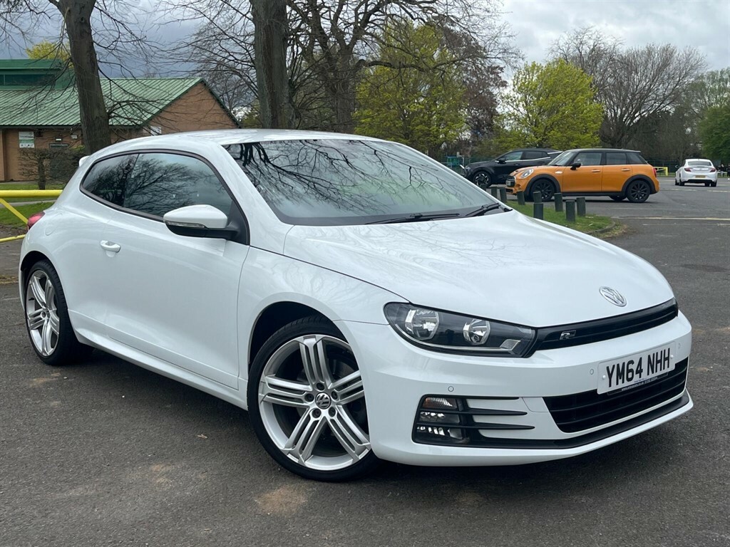 Volkswagen Scirocco 2.0 Tdi Bluemotion Tech R-line Dsg Euro 6 Ss White