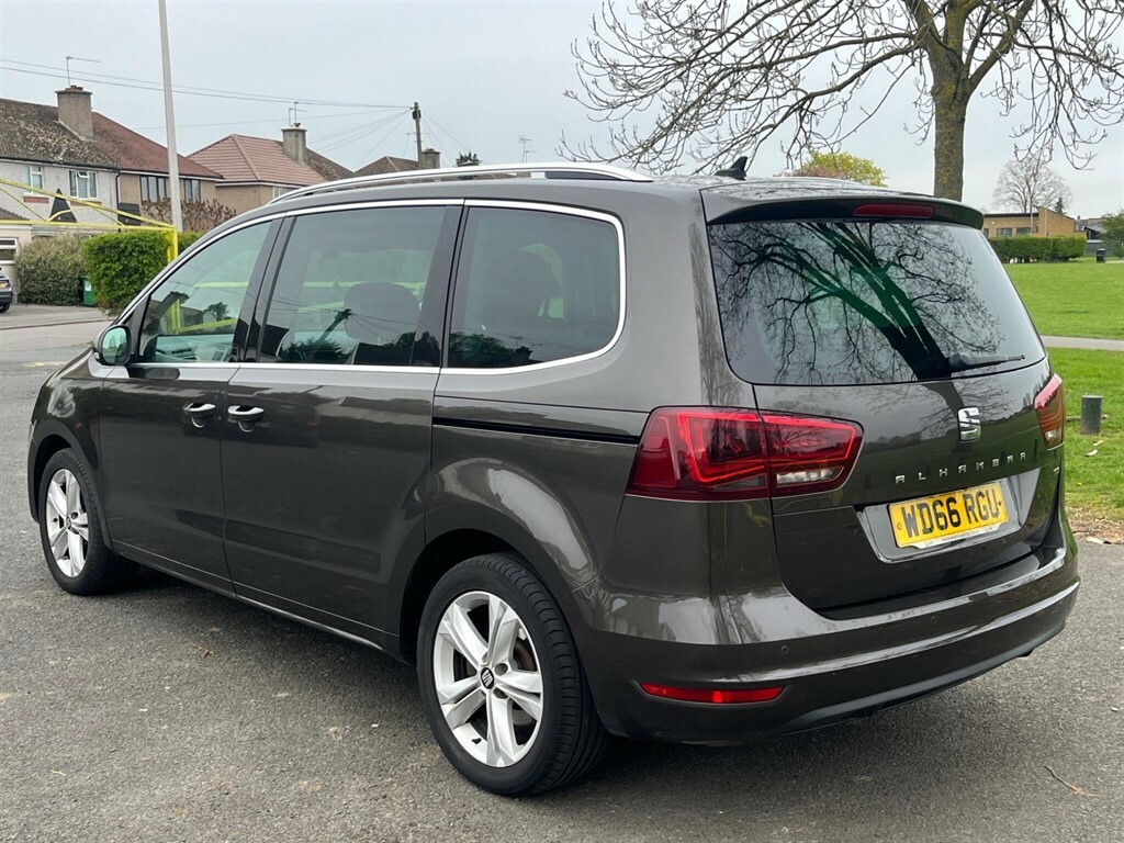 Seat Alhambra 2.0 Tdi Se Lux Dsg Euro 6 Ss WD66RGU Brown #4