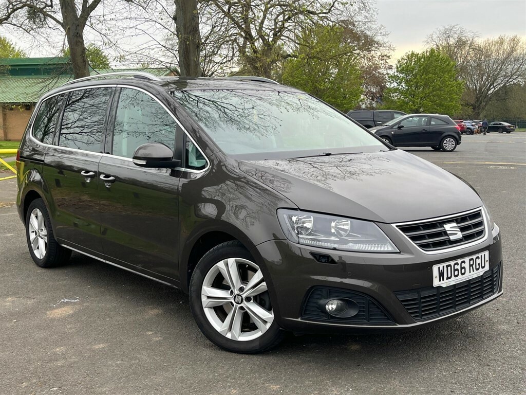 Seat Alhambra 2.0 Tdi Se Lux Dsg Euro 6 Ss WD66RGU Brown #3
