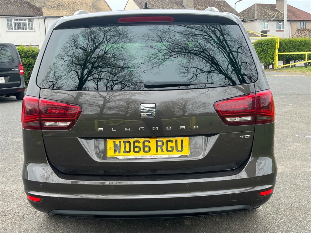 Seat Alhambra 2.0 Tdi Se Lux Dsg Euro 6 Ss WD66RGU Brown #5
