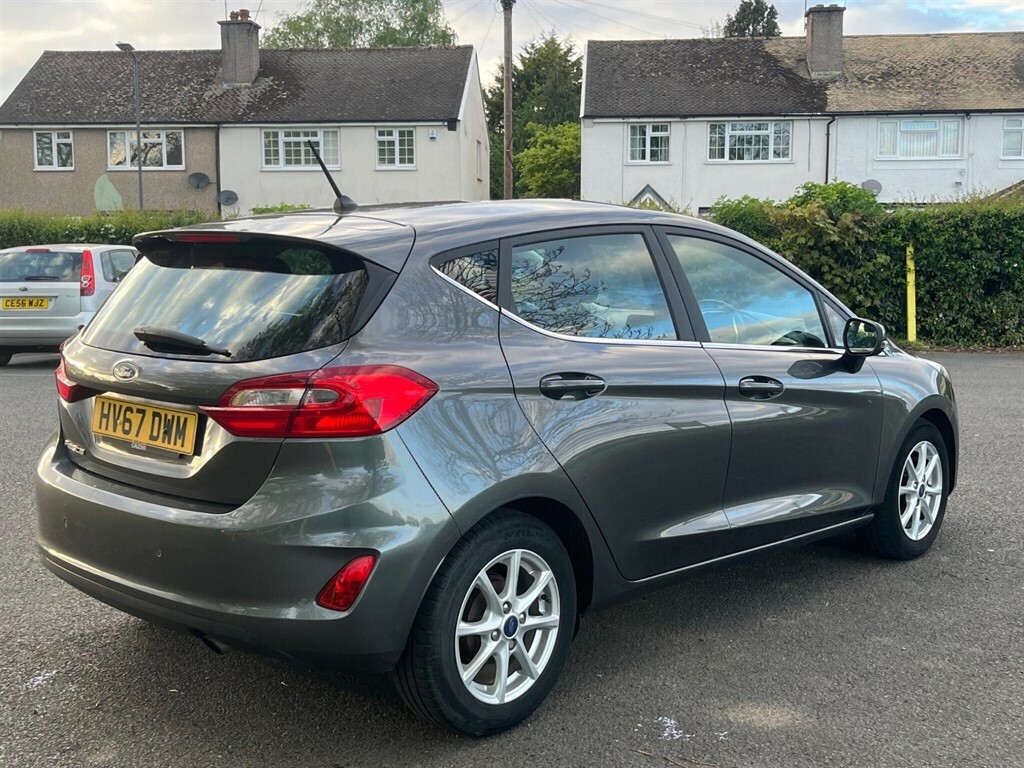 Ford Fiesta 1.0T Ecoboost Zetec Euro 6 Ss HV67DWM Grey #6