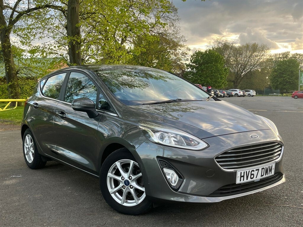 Ford Fiesta 1.0T Ecoboost Zetec Euro 6 Ss HV67DWM Grey #3