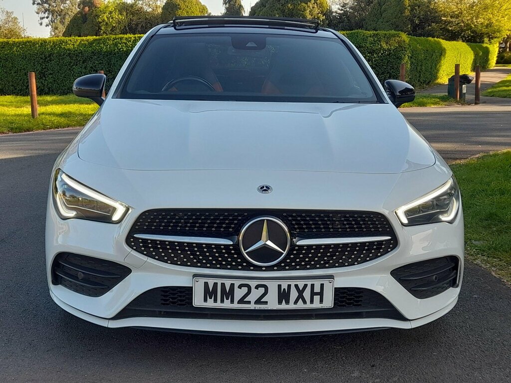 Mercedes-Benz CLA Class 1.3 Cla180 Amg Line Night Edition Premium Plus C MM22WXH White #2