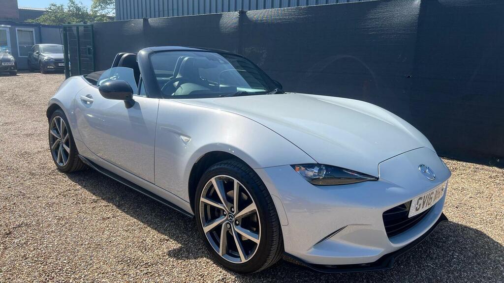 Mazda MX-5 Convertible 2.0 Skyactiv-g Sport Recaro Euro 6 Silver