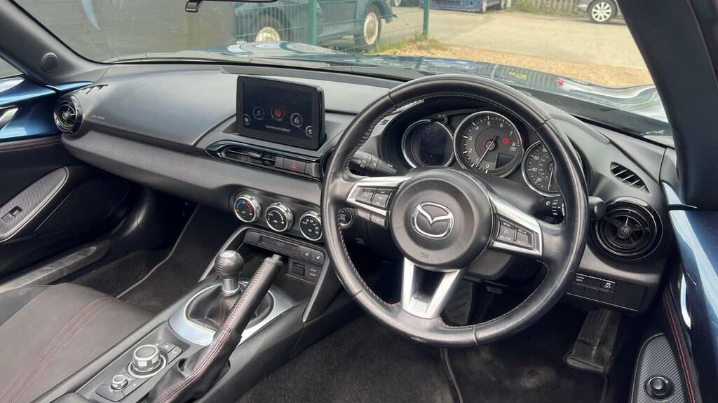 Mazda MX-5 Convertible 2.0 Skyactiv-g Se-l Nav Euro 6 Ss YN19SFE Blue #3