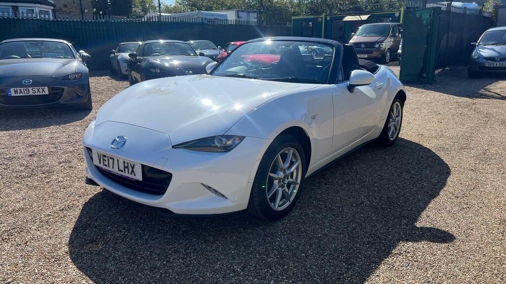 Mazda MX-5 Convertible 1.5 Skyactiv-g Se Euro 6 201717 VE17LHX White #6