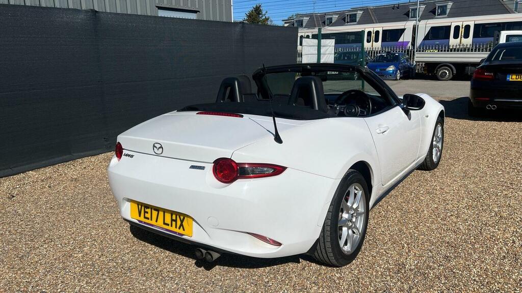 Mazda MX-5 Convertible 1.5 Skyactiv-g Se Euro 6 201717 VE17LHX White #3