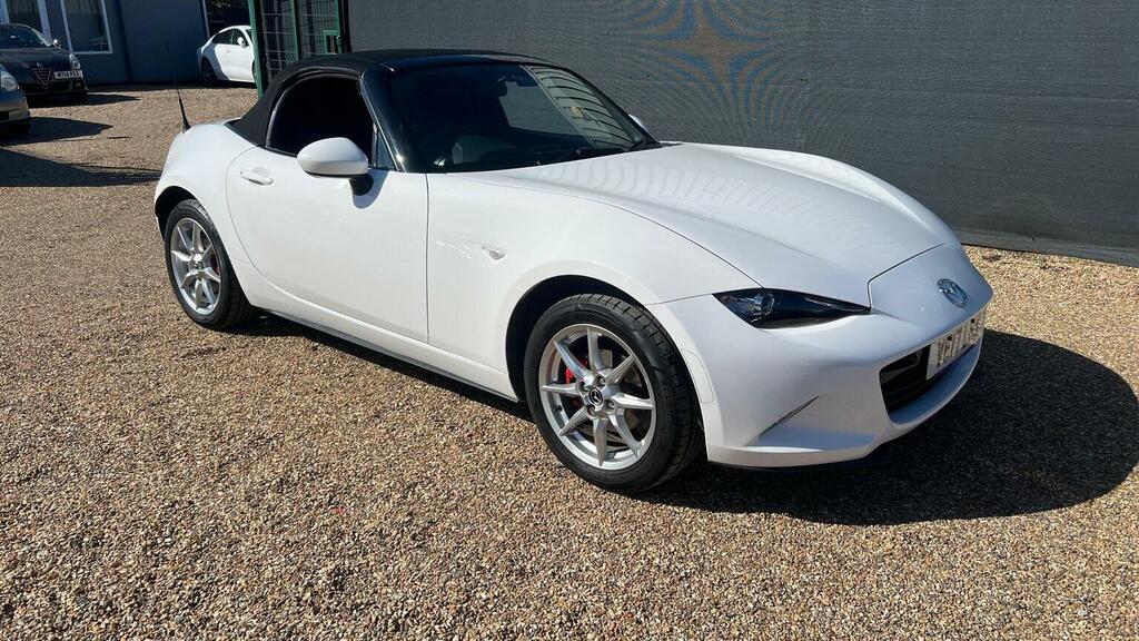 Mazda MX-5 Convertible 1.5 Skyactiv-g Se Euro 6 201717 VE17LHX White #5