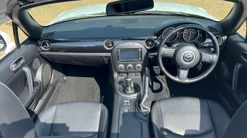 Mazda MX-5 Convertible 2.0I Sport Tech Roadster Euro 5 2 DA13BBX White #4