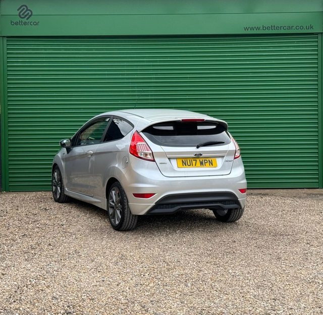 Ford Fiesta Ecoboost St-line Hatchback NU17WPN Silver #6