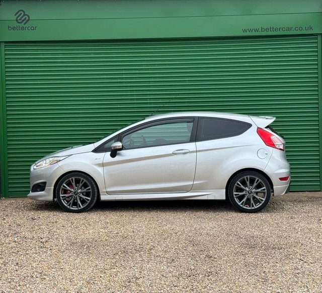 Ford Fiesta Ecoboost St-line Hatchback NU17WPN Silver #5