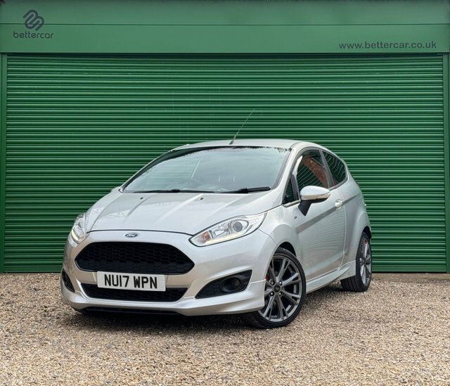 Ford Fiesta Ecoboost St-line Hatchback Silver