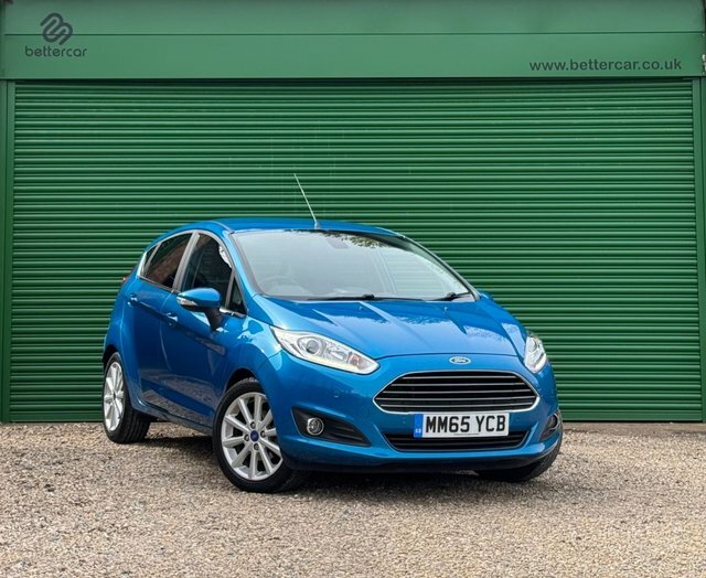 Ford Fiesta Ecoboost Titanium Hatchback MM65YCB Blue #3