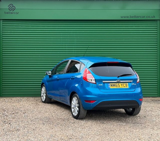 Ford Fiesta Ecoboost Titanium Hatchback MM65YCB Blue #6